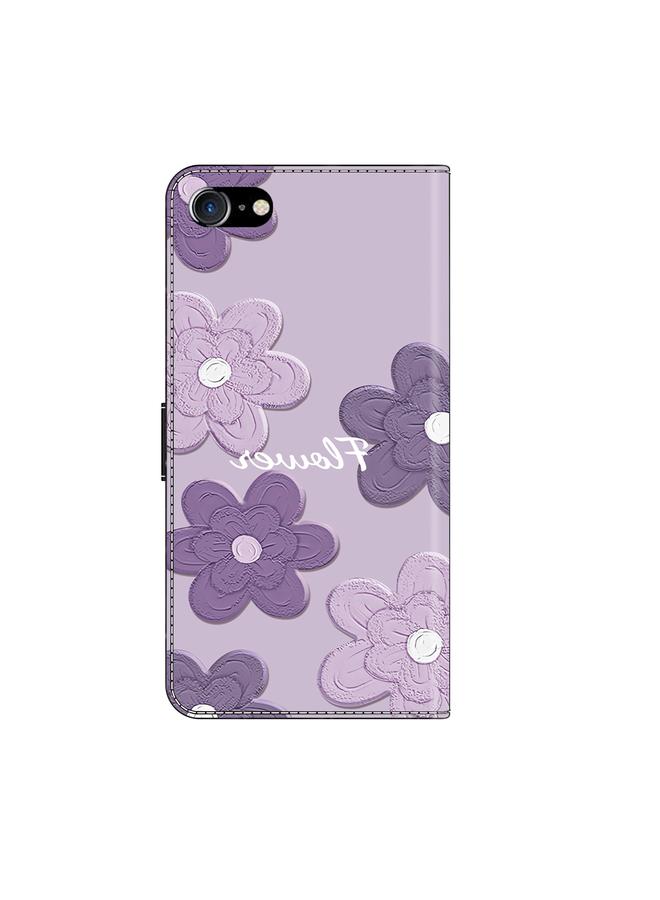 S-TOP Case For iPhone 7 Plus / 8 Plus Fresh Painted Leather Phone Case - Image 3