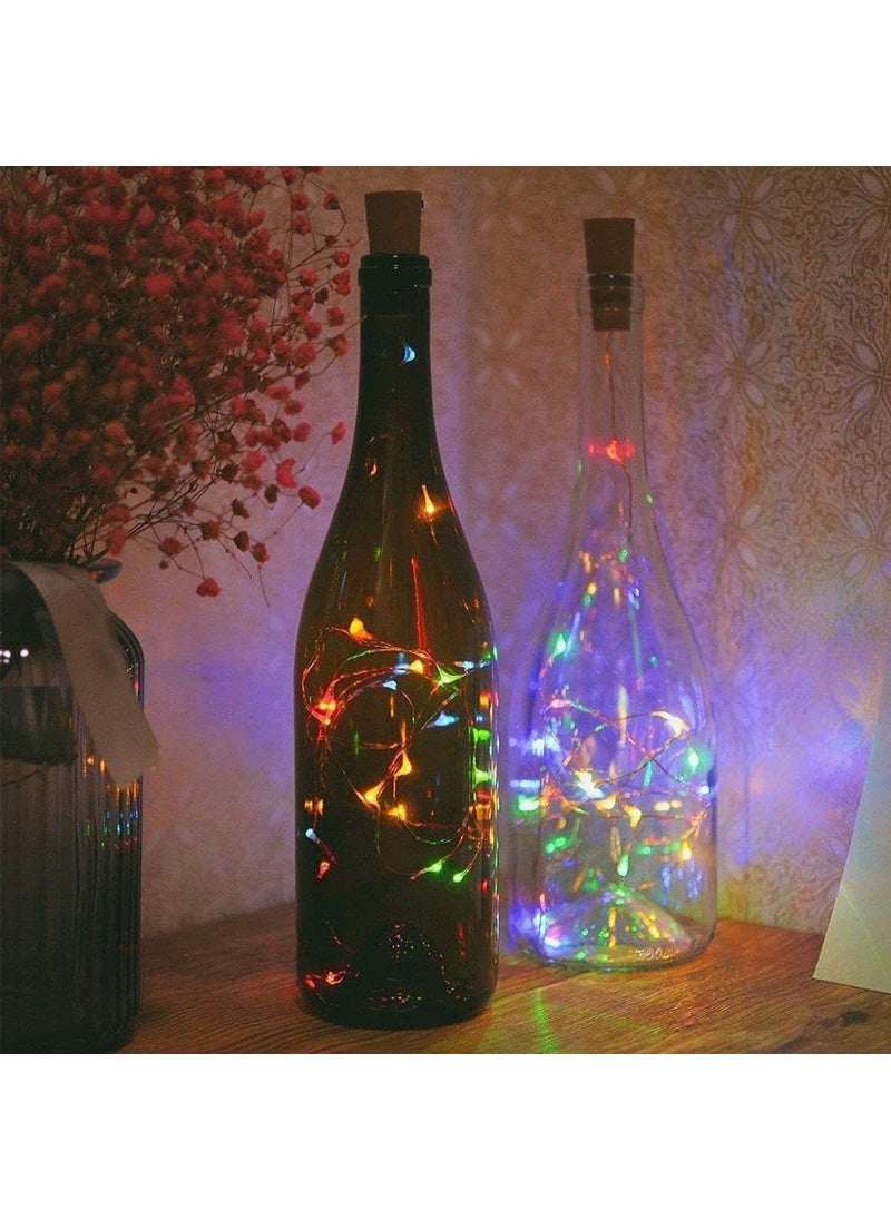 Generic Mini Fairy Light Multicolored Set of 10 Pcs Bottle Not Included  - Image 1