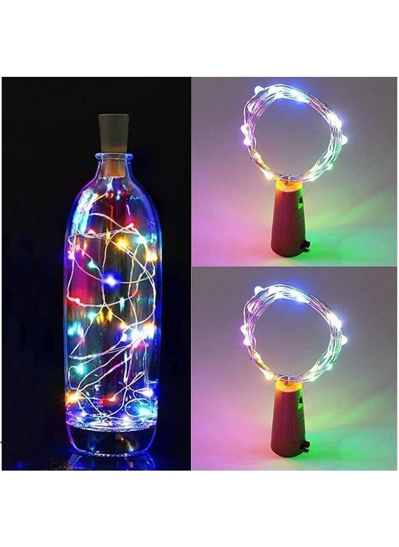 Generic Mini Fairy Light Multicolored Set of 10 Pcs Bottle Not Included  - Image 3