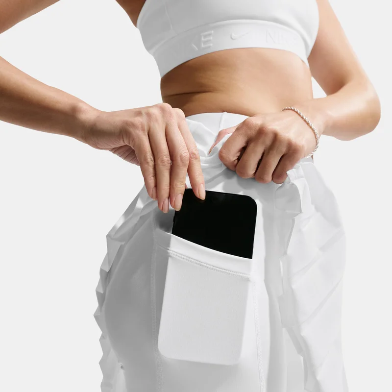 Nike White Women's Victory Dri-FIT Tennis Skirt for Women | Best Price UAE
