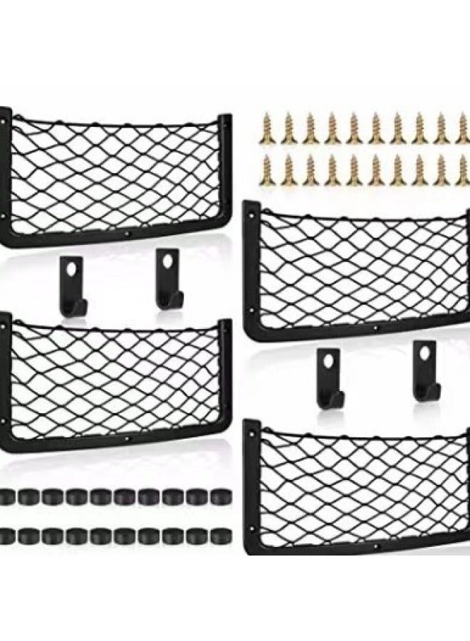 Car Supplies Storage Net Pocket Miscellaneous Storage Bag Medium and Large Modified Rv Passenger Car Seat Storage Net Rv Plus - Image 4