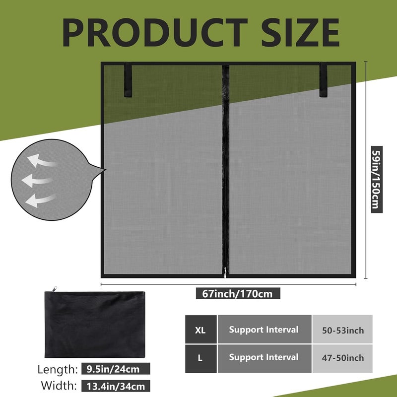 Yahenda Car Camping Net - Breathable Mesh Tent for SUV Tailgate with UV Protection - Image 2