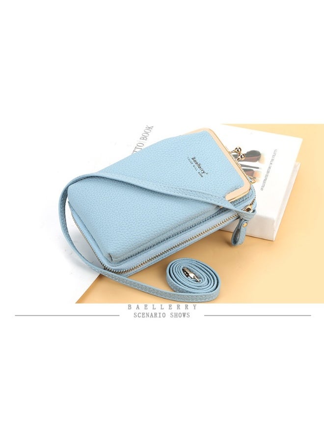 baellerry Korean Mobile Phone Bag Vertical Women's Bag Fashion Senior Sense Women's Single Shoulder Crossbody Bag Purse  - Image 2