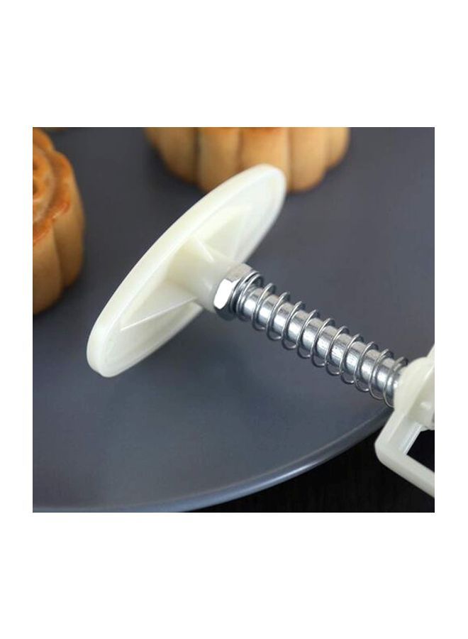 نيبمينينت قالب كيك قمري مع 6 طوابع أبيض - Image 4