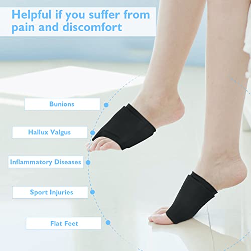Helthrelife Forefoot Toe Ice Pack, Helthrelife Ball of Foot Pain Relief Cold&Heat Therapy Gel Foot Ice Pack for Swelling, Plantar Fasciitis, Blisters, Bunions, Hallux Valgus, Sport Injuries, Flat feet - Image 2