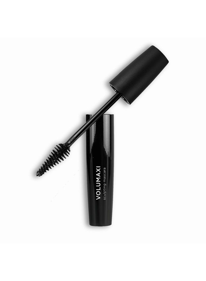 Nouba Volumaxi Sculpting Black Mascara - Volumzing, Buildable, Lengthening, Defining, Multiplying, Curling Mascara, Eyelash Eye Makeup Long Lasting Creamy Mascara for Fake Lash Effect 18ml - Image 3
