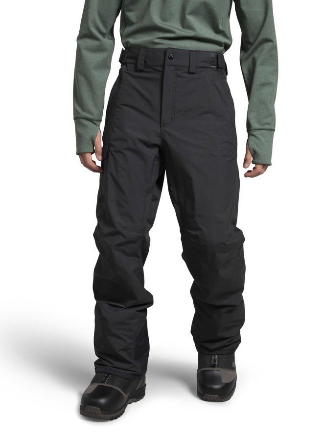 THE NORTH FACE Men's Freedom Pant | Waterproof, Non-insulated Snow Pants for Ski & Snowboard, Gaiters, Adjustable Waist, Asphalt Grey-npf, XS Long - Image 1