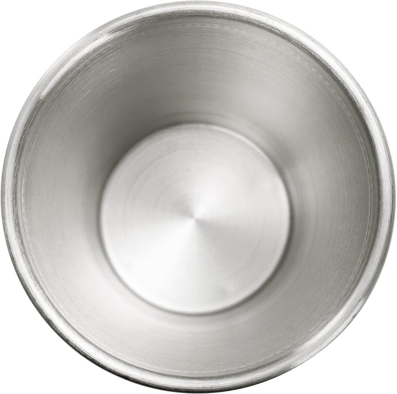 ZEAYEA Set of 2 Mint Julep Cups, Classic Stainless Steel Glasses for Party Bar Home Restaurant, 12 oz Metal Cocktail Glasses for Beer Juice Beverage, Silver - Image 5