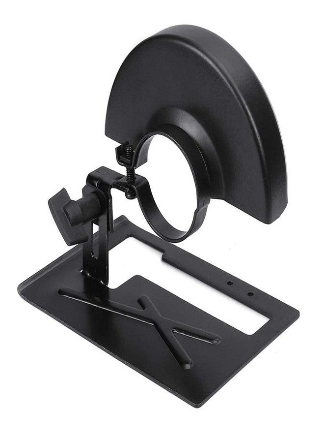 Veltrix – 4” Metal Angle Grinder Stand Bracket Support Base with Guard Cover | Converts Grinder into Tile or Wood Cutter | Adjustable Cutting Tool Holder for DIY and Workshop Use - Image 1