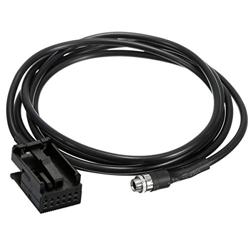 CHELINK in Car Female 3.5mm AUX Input Audio Adapter Cable for B-M-W E39 E53 X5 X5M Z4 E83 E85 E86 X3 Mini Cooper - Image 1