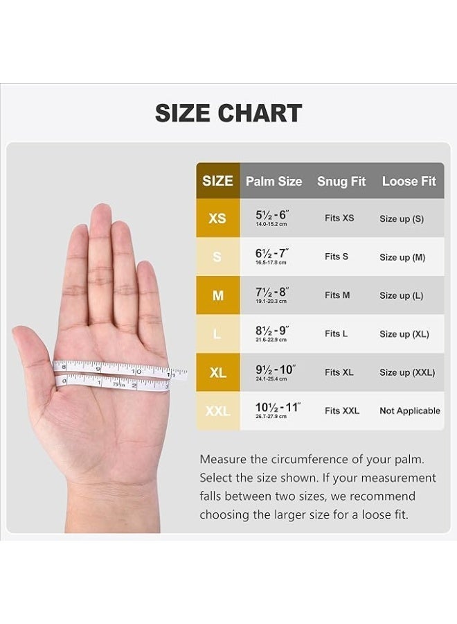 Vinyl Black Vinyl Disposable Gloves Large 50 Pack - Latex Free, Powder Free Medical Exam Gloves - Surgical, Home, Cleaning, and Food Gloves - Image 5