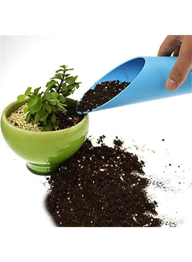 Plastic Bucket Shovel Garden Succulent Transplanting Mini Hand Tools Soil Scoop Cultivation Digging Colorful Random  - Image 1