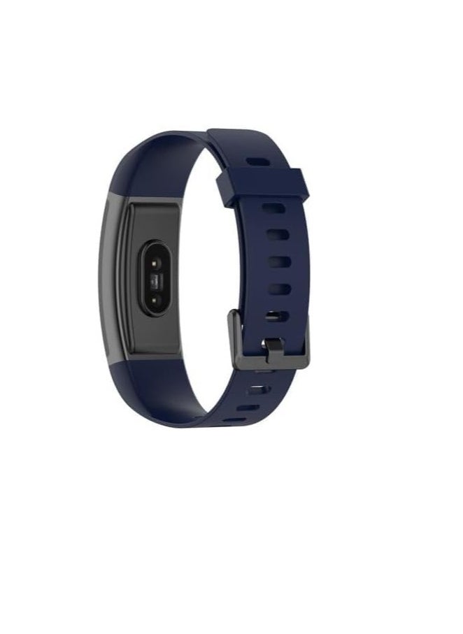 Generic Compatible for Realme Smart Band (RMA183) 2022 Replacement Band Strap | Silicone Sport Belt Buckle Wristband Watch Strap Compatible for Realme Smart Band 1  - Image 2