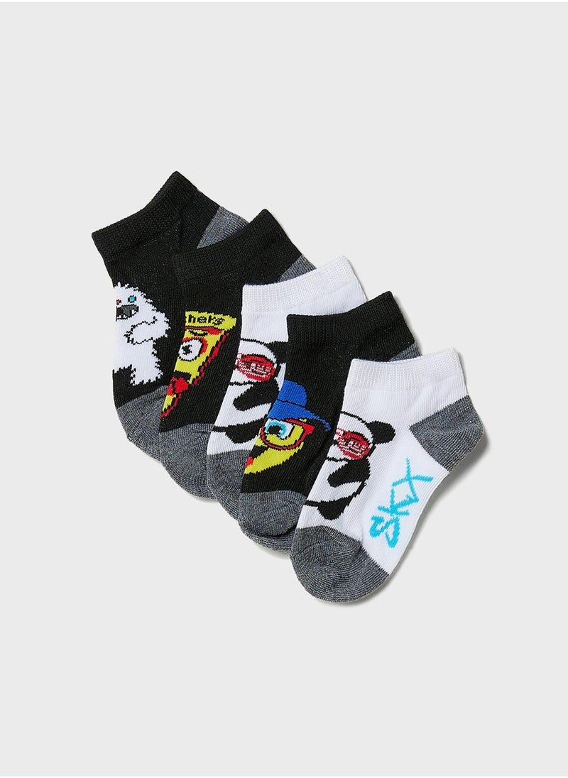 SKECHERS Kids 6 Pack No Show Socks  - Image 1