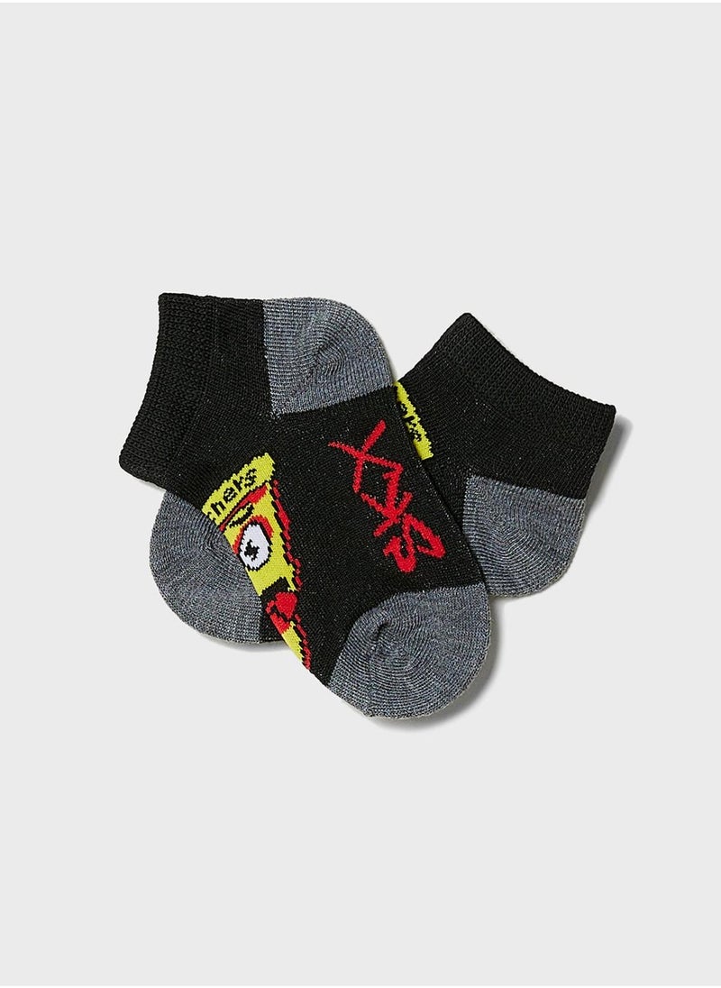 SKECHERS Kids 6 Pack No Show Socks  - Image 4