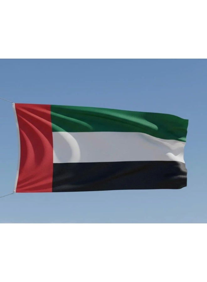 AKDC UAE National Flag – 1.5×5 Meter Large Outdoor Flag for Buildings, Events & Parades - Image 2