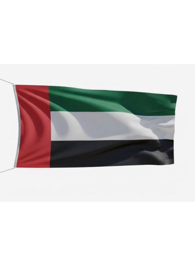 AKDC UAE National Flag – 1.5×5 Meter Large Outdoor Flag for Buildings, Events & Parades - Image 1