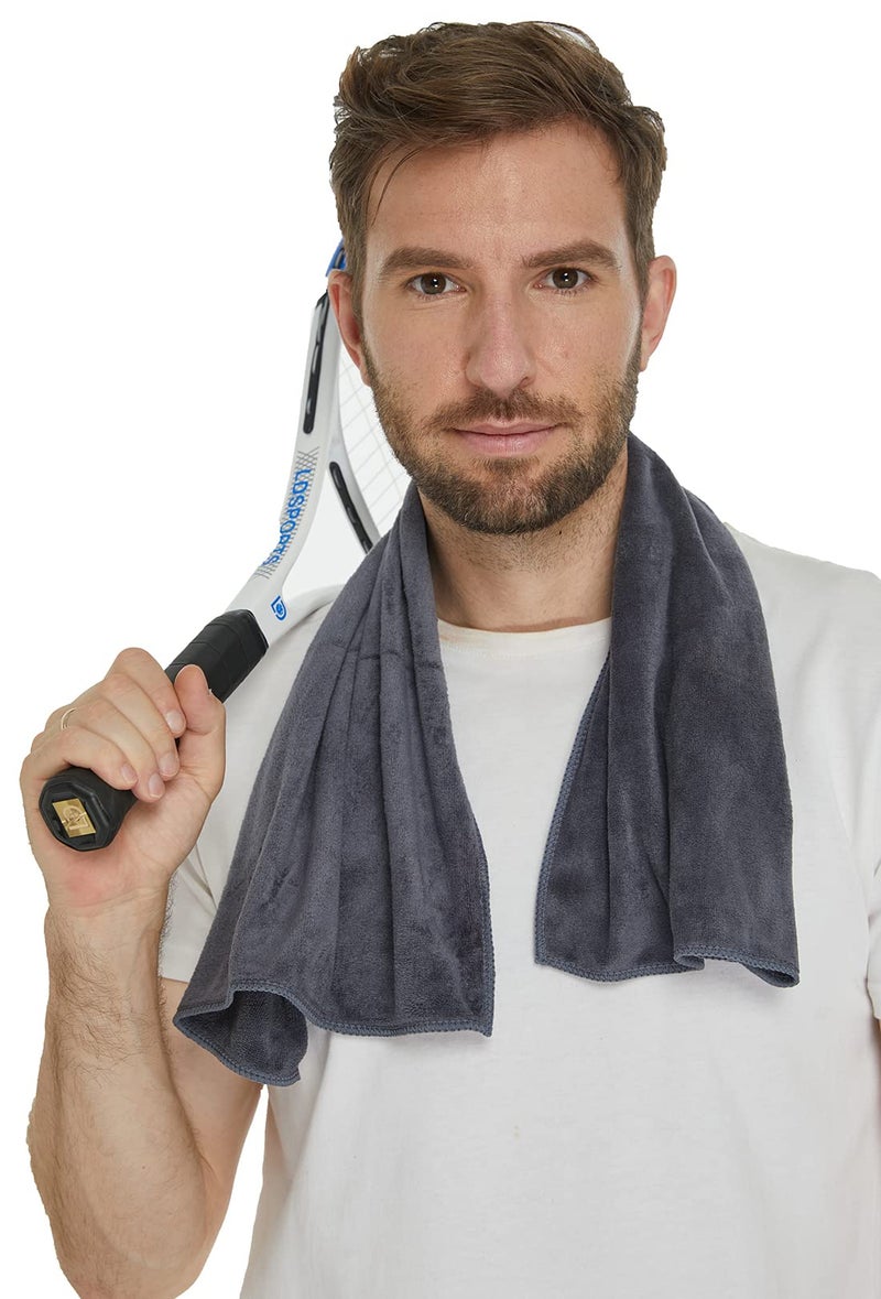 HOPESHINE HOPESHIN Gyms Yoga Towels - Absorbent Microfiber Workout Towels for Men & Women, Soft, Fast Drying 3 Pack, 16x32 Inch - Image 5