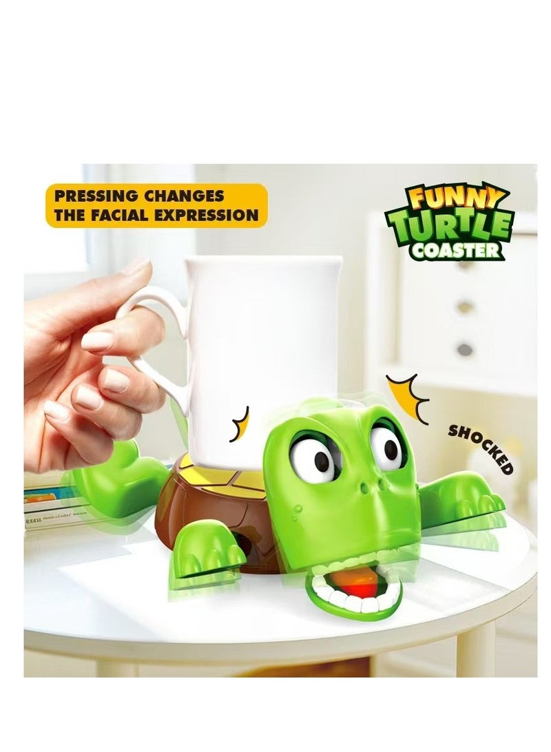 Tortoise Coaster Creative Funny Desktop Ornaments Turtle Pressing Staring Cute Funny Decompression Toy  - Image 5
