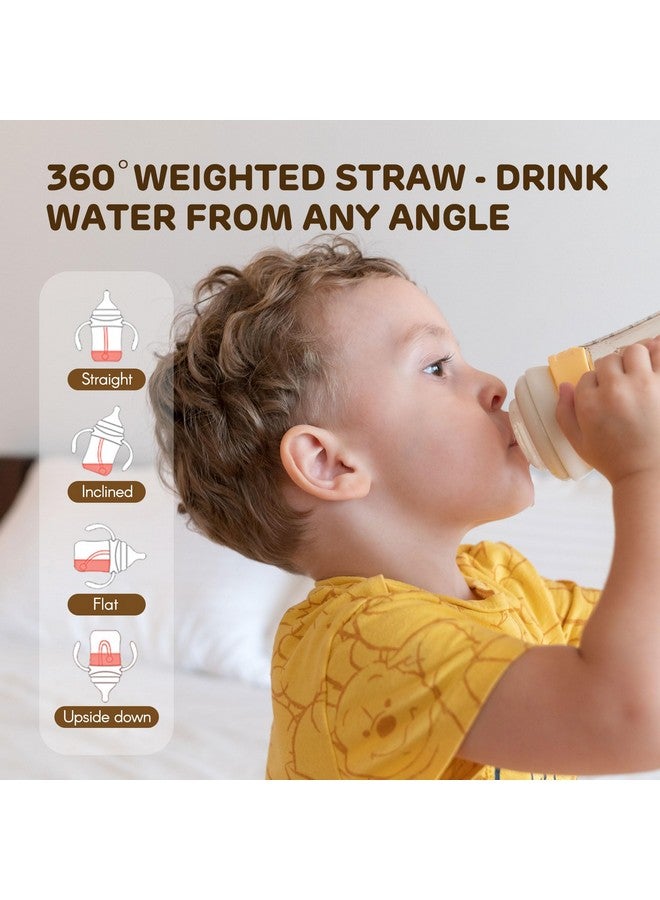 AIWIBI Anti-Colic Baby Bottle, 6 oz, Natural Feel, Easy to Clean, Medium Flow Nipples Included, Wide Neck, BPA Free - 3-6 Months (2 pk) - Image 4