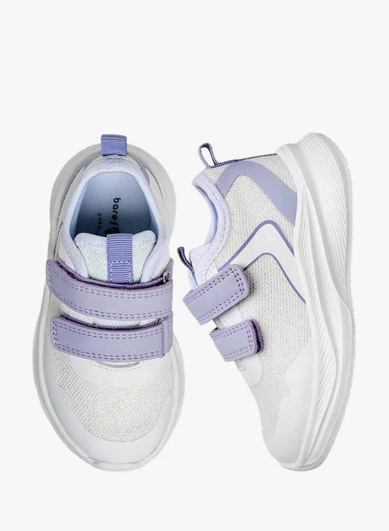 بيرفيت Girls Hook And Loop Ankle Sneakers