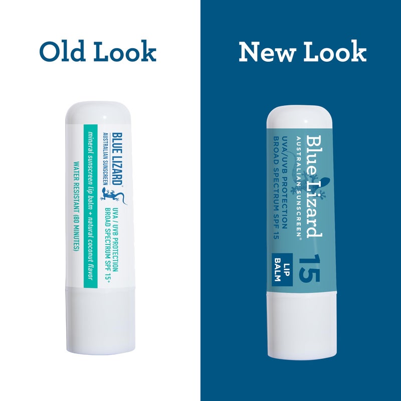 BLUE LIZARD 3-Pack Blue Lizard Mineral SPF 15 Lip Balm: Broad Spectrum Sun Protection, Natural Coconut Flavor, 8 Natural Oils, Infused with Australian Kakadu Plum, Rich in Vitamin C, Vegan, Each Tube 0.13 oz. - Image 4