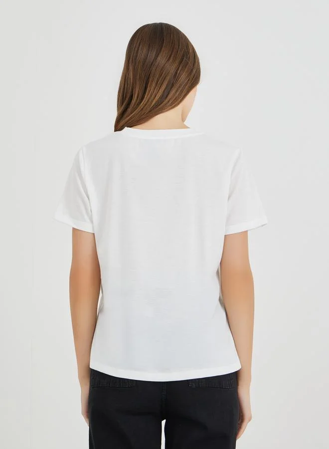 Take Two Take Two Graphic Print Regular Fit T-Shirt