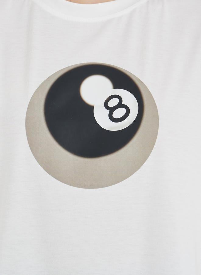 تايك تو تيشيرت بطباعة جرافيك بقصة عادية - Image 3