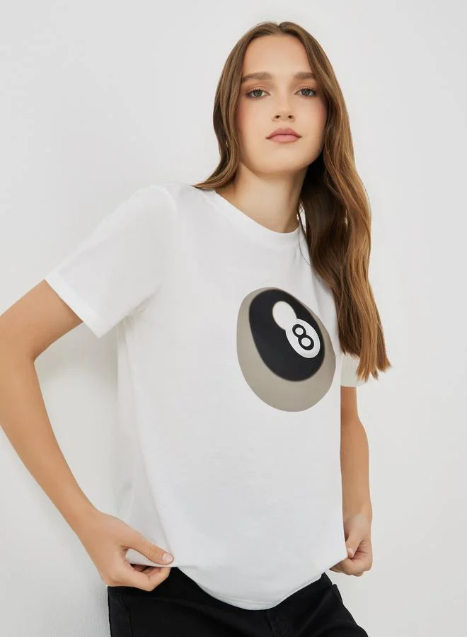 Take Two Take Two Graphic Print Regular Fit T-Shirt