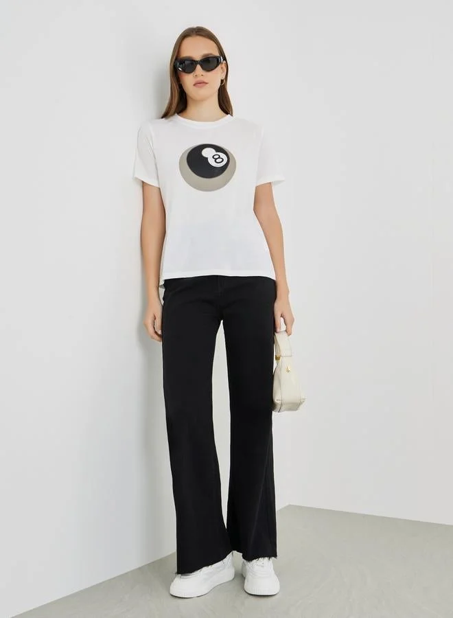 Take Two Take Two Graphic Print Regular Fit T-Shirt