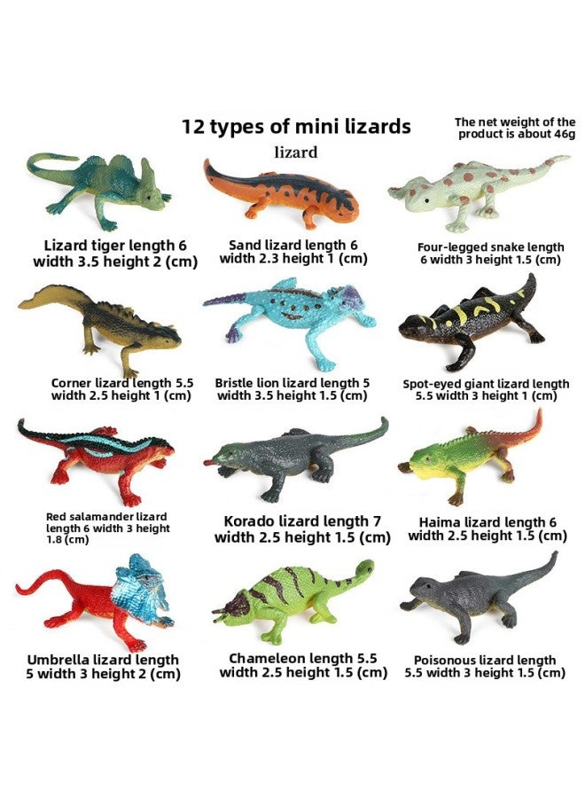 Children's Early Education Simulation Marine Animal Model Dinosaur Toy Birds Insect Sand Table Fleshy Scene Fish Tank Ornaments-Color:M6027 Mini Ocean 10 Set - Image 5