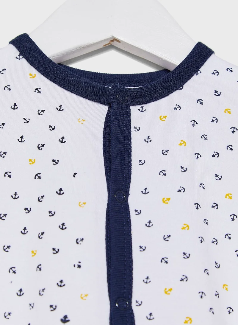 Babybol Infant Printed Romper
