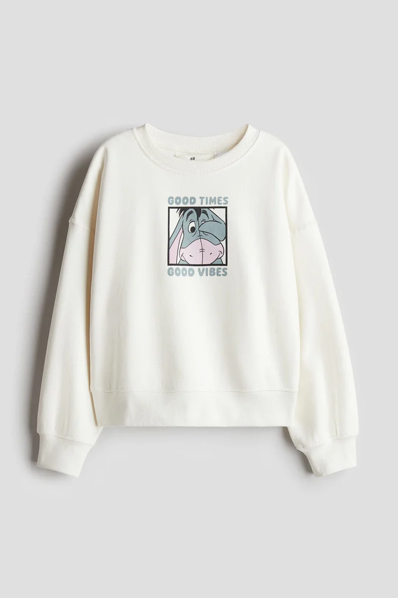 H&M Print-motif sweatshirt