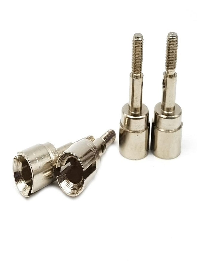 DEVMO 4Pack Metal Wheel Stub Axle Shafts Adapter Drive Axle Cup 02033 Compatible with HSP Redcat Exceed 94123 94111 1/10 RC Car Buggy Truck - Image 5