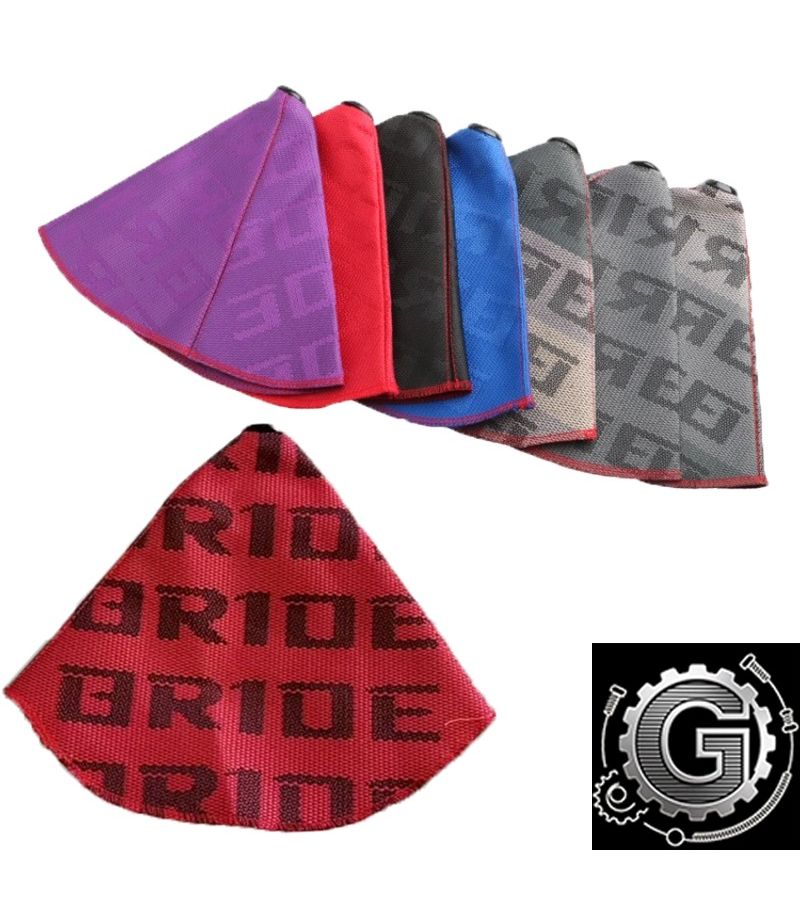1pc Purple Universal Shift Lever Knob Boot Cover Racing Shifter Collar - Image 1