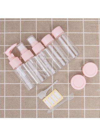 10-Piece Travel Bottles for Toiletries Kit, Clear Portable Leak Proof Toiletry Containers, Refillable Containers for Liquid Shampoo Lotion Cream Dispenser Accessories - pzsku/Z87CB58357A6ED8A0F5C4Z/45/_/1694227739/0df8604c-a9cb-4cf7-9d5e-d104142e41f2