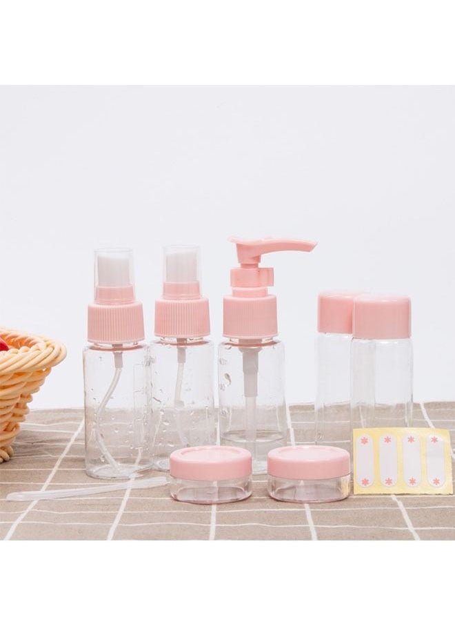 Ant - 10-Piece Travel Bottles for Toiletries Kit, Clear Portable Leak Proof Toiletry Containers, Refillable Containers for Liquid Shampoo Lotion Cream Dispenser Accessories - Image 1