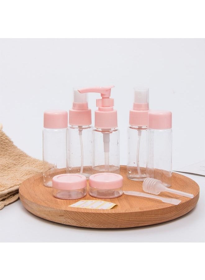 Ant - 10-Piece Travel Bottles for Toiletries Kit, Clear Portable Leak Proof Toiletry Containers, Refillable Containers for Liquid Shampoo Lotion Cream Dispenser Accessories - Image 1