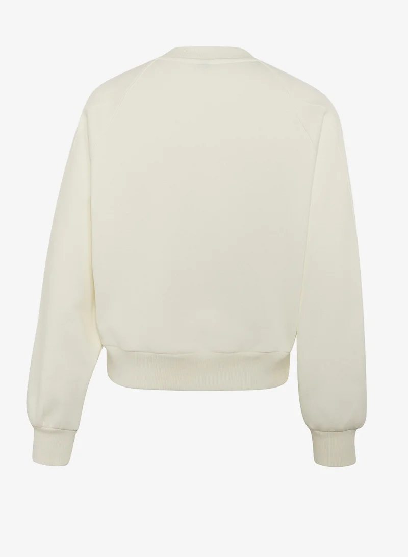 Adidas Youth Seasonals Collegiate Typography Sweatshirt