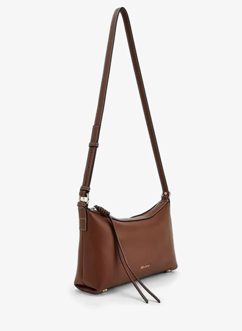 Celeste Solid Shoulder Bag With Adjustable Strap