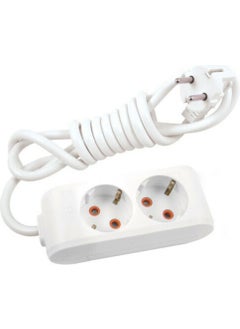 Viko 90113203 Multi-Let Grounded Double Socket 3 M 