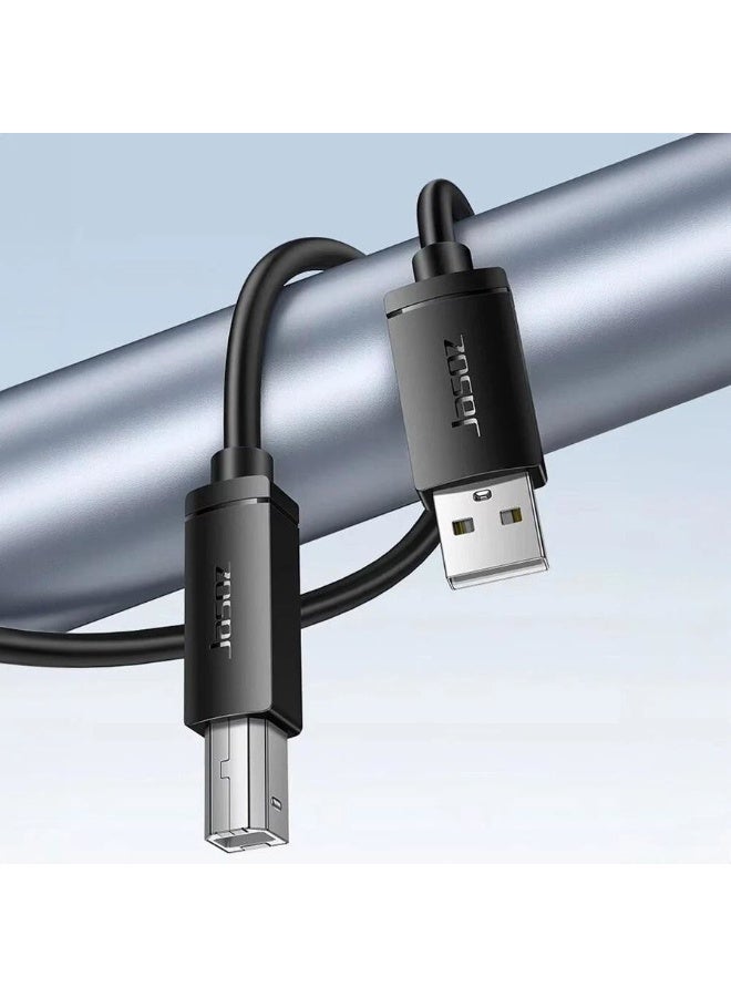 JASOZ D113 USB 3.0 Printer Cable 2M, USB-A Male to USB-B Male High Speed Cable, 5Gbps Data Transfer Cable for Printer, Scanner, PC, Laptop and USB Devices - Image 2