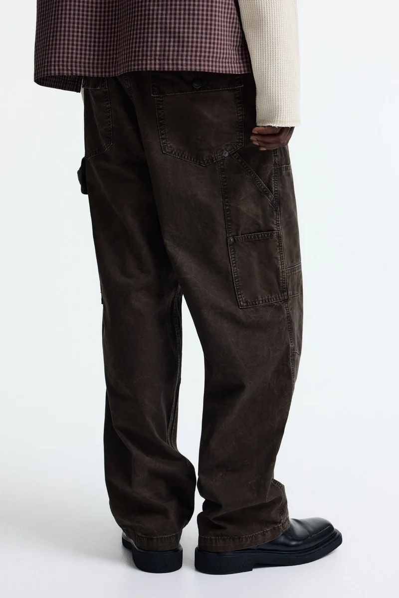 H&M  Loose Fit Carpenter trousers for Men | Best Price UAE