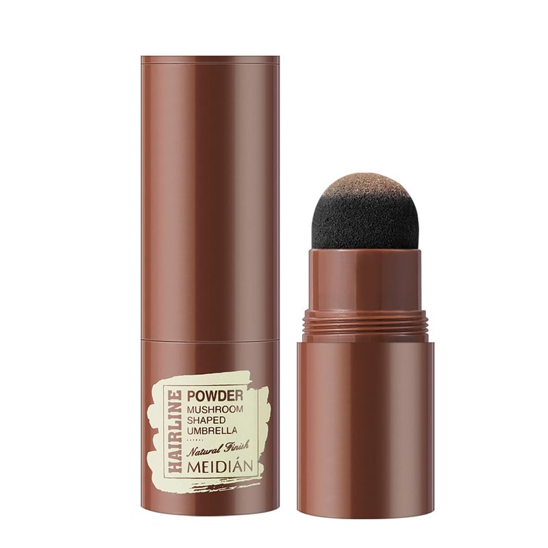 Rosarden عصا مسحوق الشعر - تخفي تساقط الشعر، لمسة جذر مقاومة للماء للشعر الرقيق، بقع صلع للنساء والرجال (بني) - Image 1