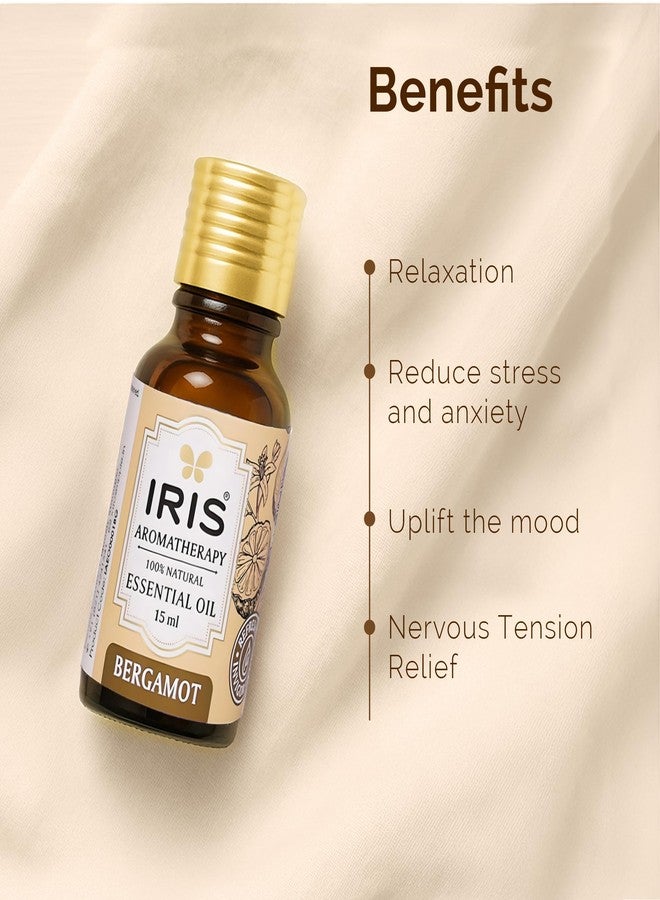 Iris Aromatherapy 15ml essential oil (Bergamot) - Image 3