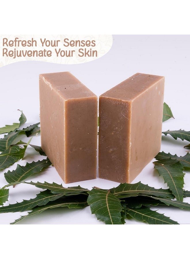 Naturalis صابون نيم ناتوراليس للحكة الجلدية - صابون نيم مضغوط يدويًا بمكونات عضوية - صابون مطهر فاخر طبيعي لتنظيف عميق، وترطيب، وحماية البشرة، 100 جرام - Image 3