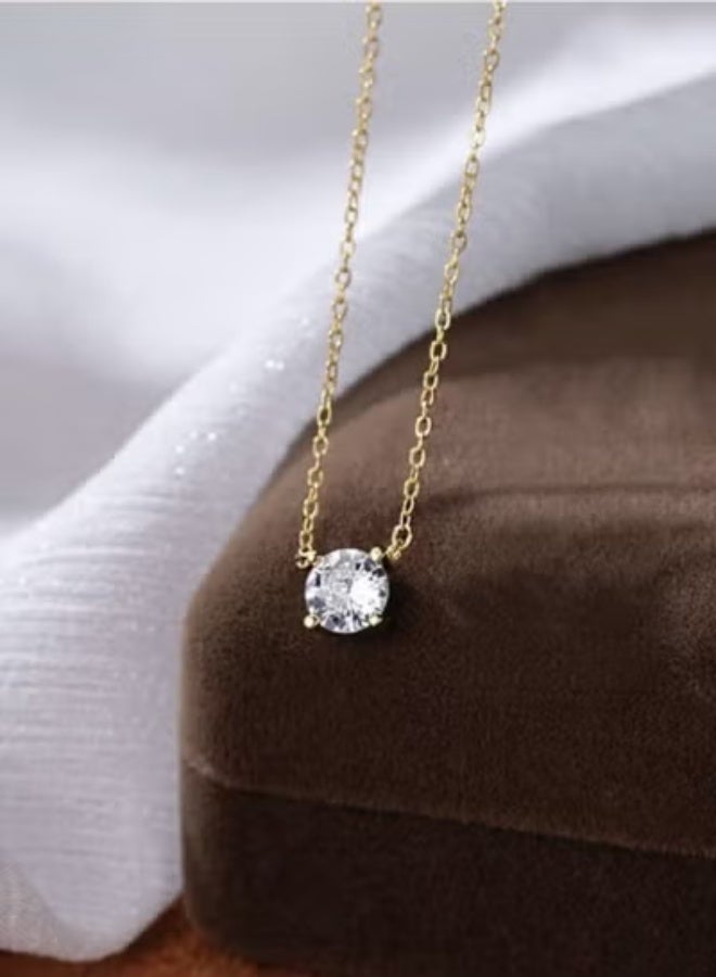 يوكا  قلادة زركونيا مكعبة زخرفة بسيطة ومميزة - Image 5