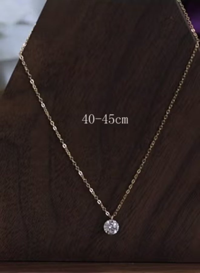 يوكا  قلادة زركونيا مكعبة زخرفة بسيطة ومميزة - Image 3