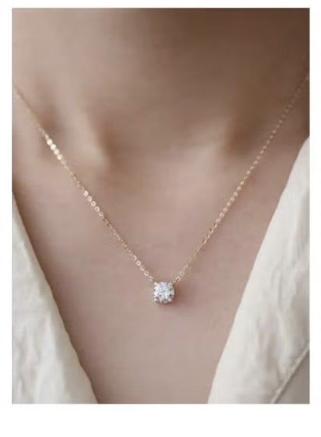 يوكا  قلادة زركونيا مكعبة زخرفة بسيطة ومميزة - Image 1