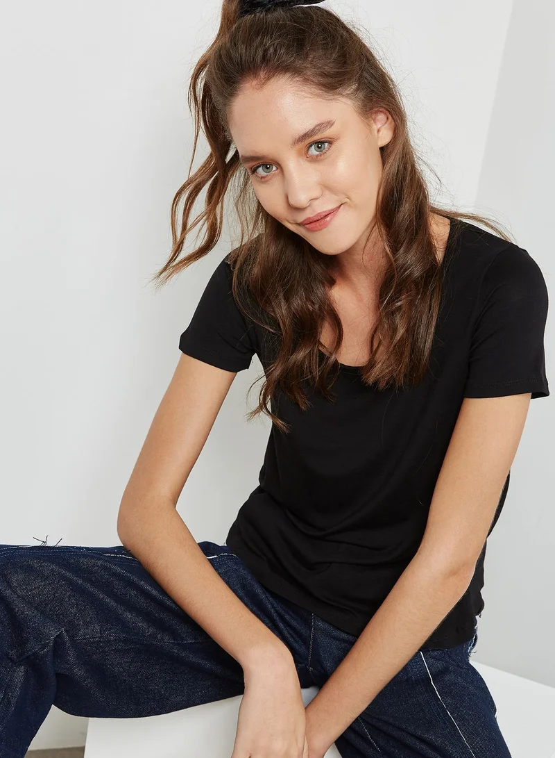 Ginger Basics 2 Pack Essential Crew Neck T-Shirt